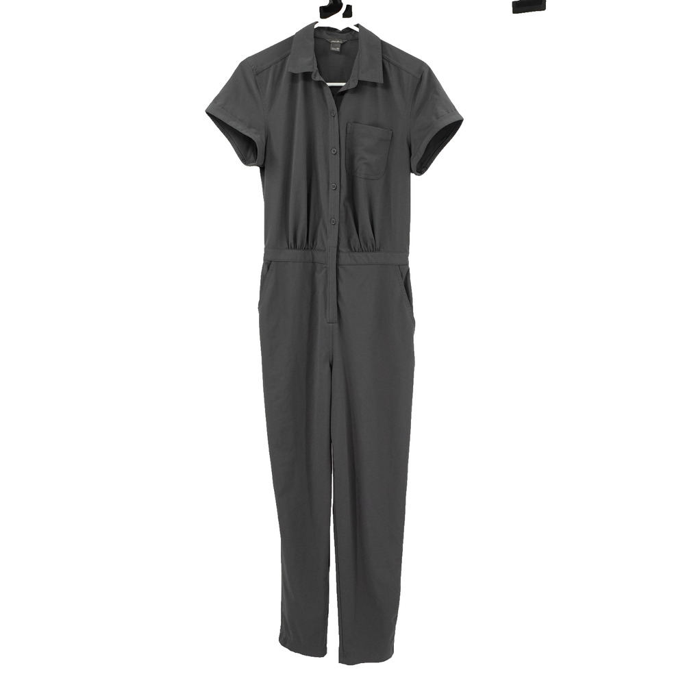 Eddie Bauer Jumpsuit SZ XS Lightweight Performance Utility Workwear Everyday‎